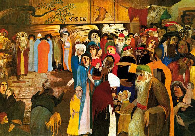 Tivadar Kosztka Csontvary Csontvary A panaszfal bejaratanal Jeruzsalemben china oil painting image